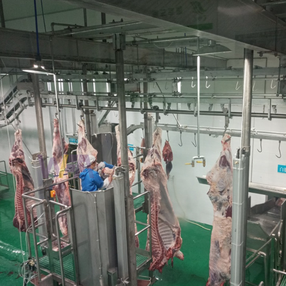 Slaughtering Equipment Stainless Steel PLC Control Automatic Conveying Slaughter