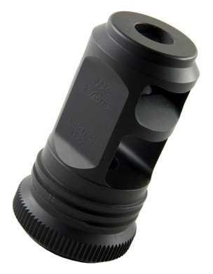 Aluminium Paintball Gun Accessories Barrel Muzzle Brake OEM / ODM Service