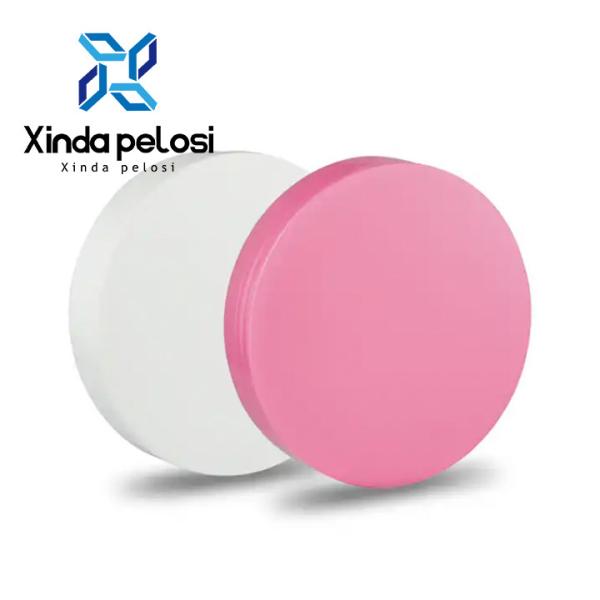 Plastic Bottle Screw Caps Custom Logo Smooth Caps With PET Aluminum Foil Seal Liners