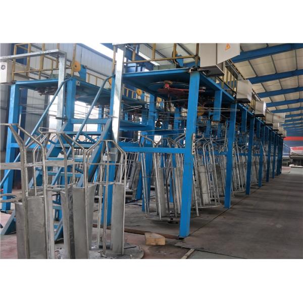 Cold Electric Wire Galvanizing Line For 380 ~ 550 MPa Iron Steel Wire Zinc Coating