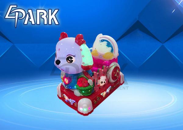 Naughty Dog Coin Operated Kiddie Rides For Auto Show / KTV / Club