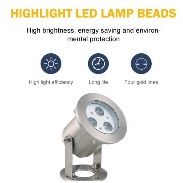 1.5W Waterproof Underwater LED Lights