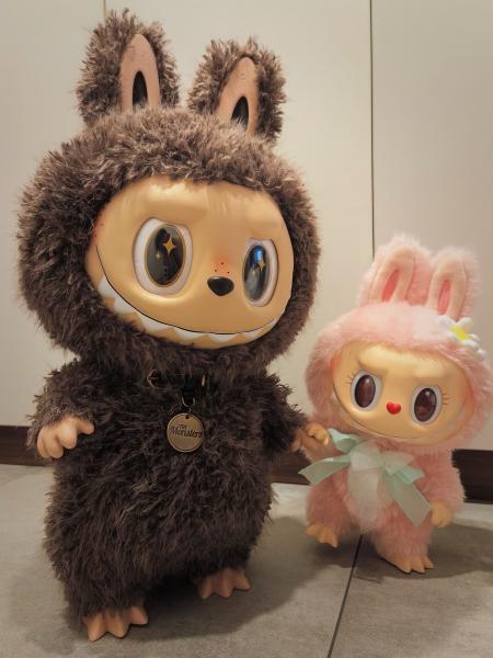 POP MART LABUBU V2 Have a Set PVC Macarons Vinyl Face Series Heart Beating Trendy Plush Toy Figure Blind Box