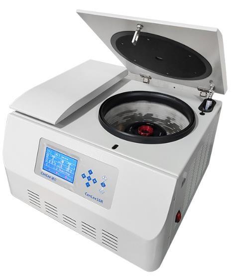 600ml 99h59m59s Refrigerated Benchtop Centrifuge Aluminum Fixed Angle Rotor
