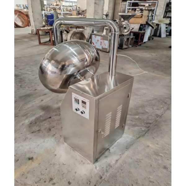 Automatic Chocolate And Sugar Coating Pan Machine For Nuts And Confectionery Industry