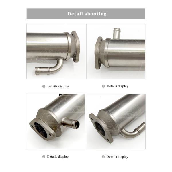 Труба клапана EGR машинных частей экскаватора более крутая для частей двигателя 4TNV94 грузоподъемника