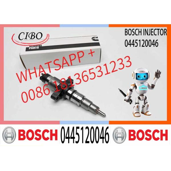 高品質のコモンレール注射器 0445120046 ディーゼルノズル組