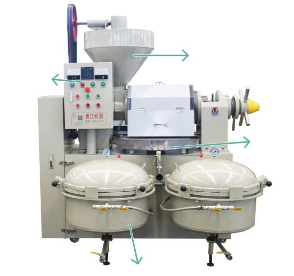 electrical heating Sesame hot press machine Edible Oil Filter Press Machine Copra Oil Pressing