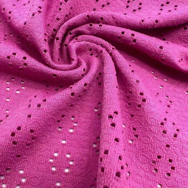 Knitting Jaquard Sports Jersey Fabric Customized Medium Width F02-026
