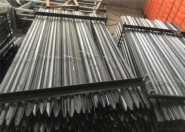 1800mm star picket for farm cattle panels weight 2.04kg/meter buitman balck coated star picket