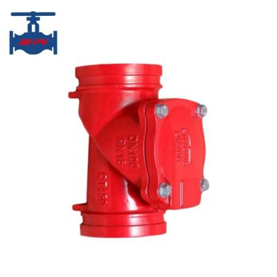 Clamp Type Rubber Swing Check Valve Wear Resistant Small Volume
