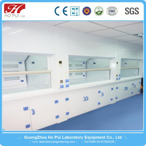 Chemical Research Institution PP Laboratory Fume Hood Low Noise