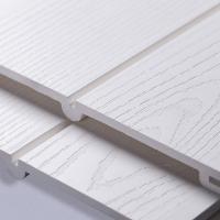 Panneaux muraux intérieurs WPC en relief imperméables et résistants aux insectes