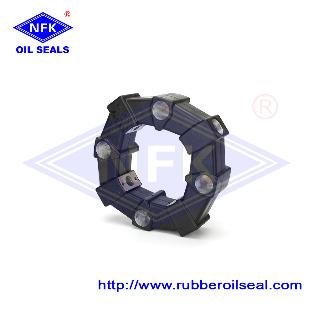  Hexagonal Flexible Coupling Element / 50A Hexagonal Flexible Coupling Bushing‑NBR For Construction & Heavy‑Duty Machinery
