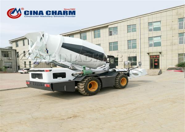 4 Wheel Driver 1.2m3 Self Loading Concrete Mixer Truck