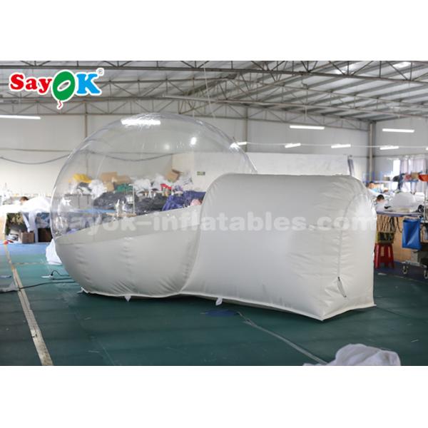 Inflatable Transparent Tent 3m PVC Outdoor Inflatable Bubble Tent For Family Camping Backyard CE SGS ROHS