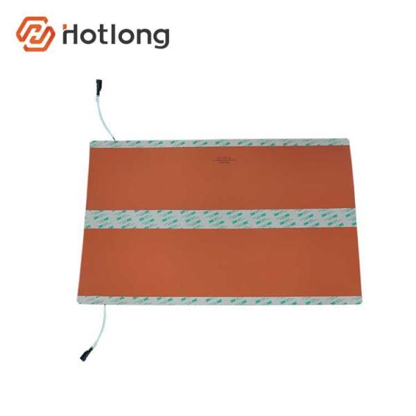 115V 1000W Thickness 1.5mm Silicone Rubber Heating Element For Oil Tank