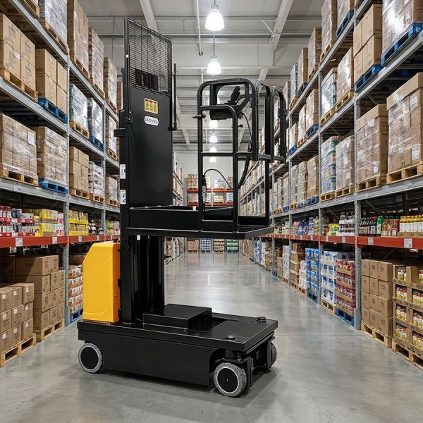 Premium Full Electric Vertical Mast Lift Aerial Hydraulic Cherry Picker ODM