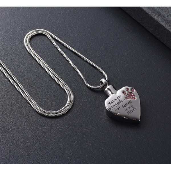 Pet Keepsake Jewelry Fashionable Cremation Urn Necklace for Ashes Pendant OEM/ODM