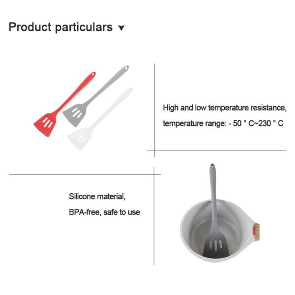 Лопаткоулавливателя бака набора Kitchenware силикона качества еды ODM OEM Eco безопасного дружелюбный