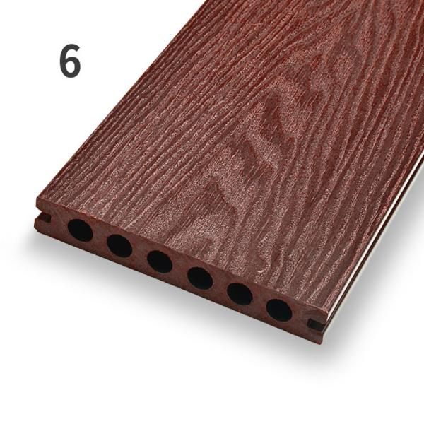 Safety WPC Hollow Board Profile Wood Plastic Composite Decking Factory