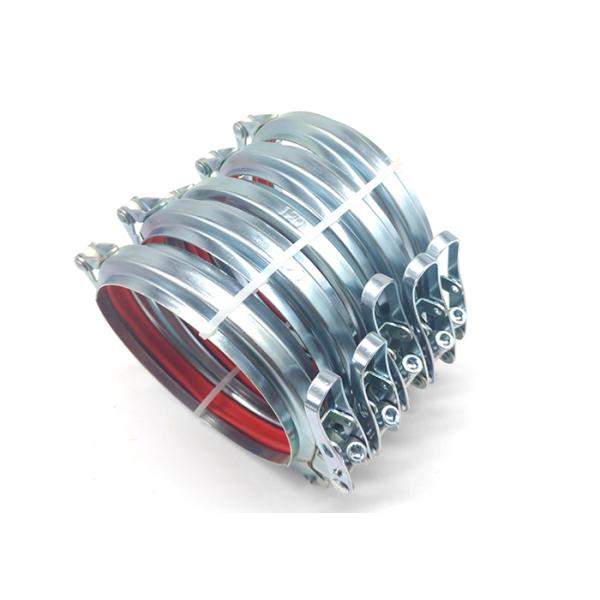 brides en acier galvanisées hermétiques de conduit de 150mm pour le système de filtration