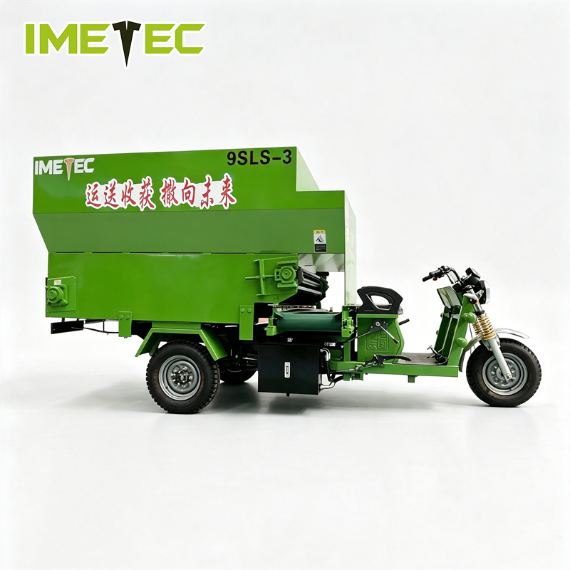 ODM Electric TMR Horizontal Feed Mixer Wagon Spreader Truck For Cattle