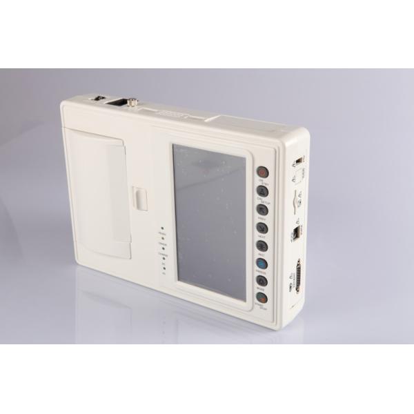 Portable metal ecg machine 12 channel electrocardiogram CE ecg machine for hospital medical CE ISO ecg machine