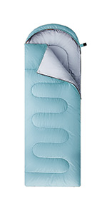 Camouflage Camping Sleeping Bag, Adults & Kids Seasons Warm Cold Weather Hiking Camping Indoor Outdoor Use