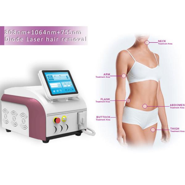 Diode Laser Hair Removal Equipment With Medical Eye Goggles And Glasses