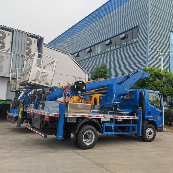 FAW RHD Aerial Working Platform Trucks High Altitude Lift Overhead Bucket Lift Truck