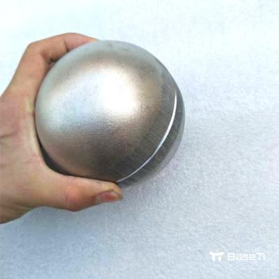 Oval Custom Titanium Pipe Fitting Tube End Plug Corrosion Resistance For Chemical