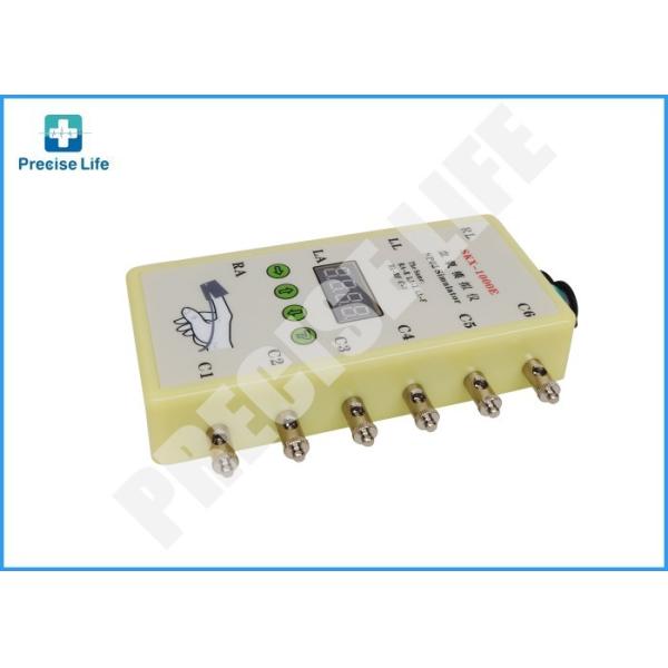 ECG SpO2 Medical simulator with 10 lead , Medical Simulation Equipment