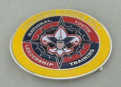 Die Casting Zinc Alloy Custom Made Buckles Soft Enamel , Nickel Plating