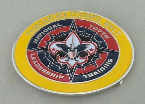 Die Casting Zinc Alloy Custom Made Buckles Soft Enamel , Nickel Plating