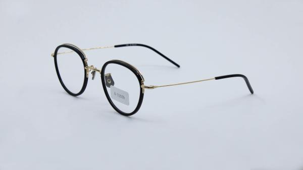 Round Optical Eyewear Non-prescription Eyeglasses Frame Vintage Eyeglasses Clear Lens for Women and Men