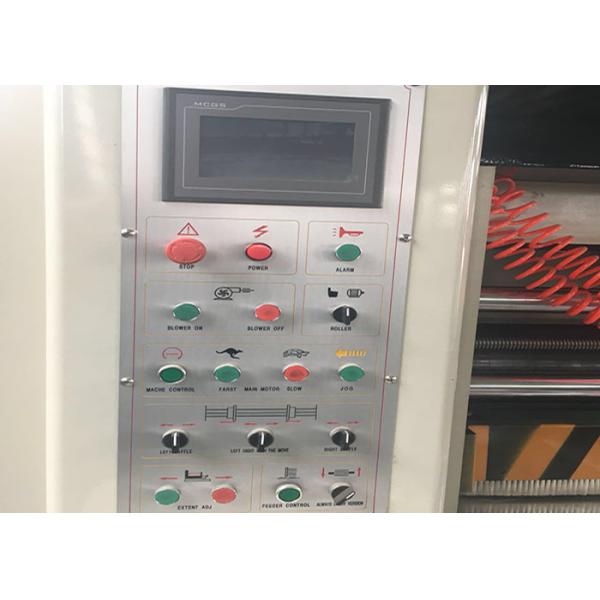 Automatic Carton Corrugated Box Printing Machine Multi Colors Box Making Machine