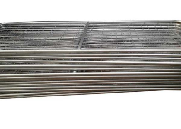 O cavalo galvanizado almofada o × 40mm da cerca 40mm da cerca do metal de 3m