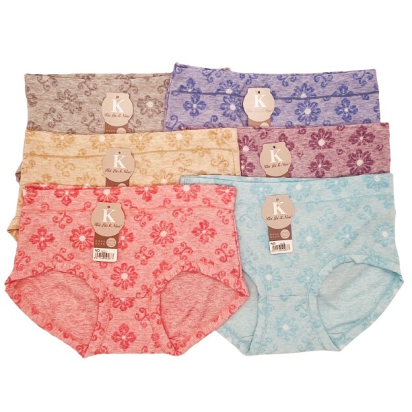 Wholesale Ladies Soft Comfy Low Rise Underwears Jacquard Design Women Panties Lingeries