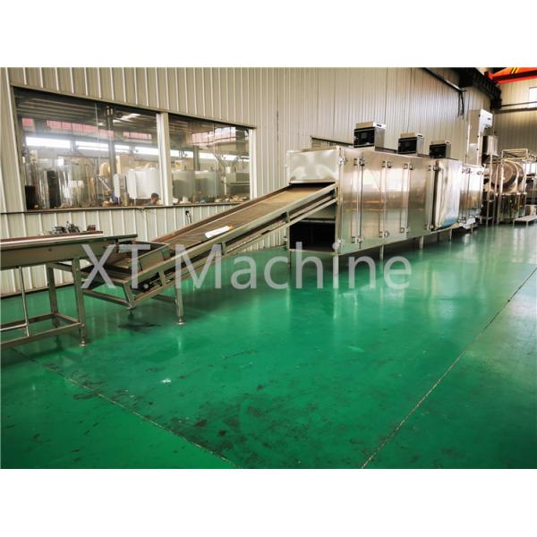 Электрический глубокий посоленный арахис жаря машину 2000KGS/H для арахиса