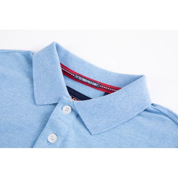 Breathable Moisture-Wicking Lightweight Classic Polo Shirt with Zip Placket for Men