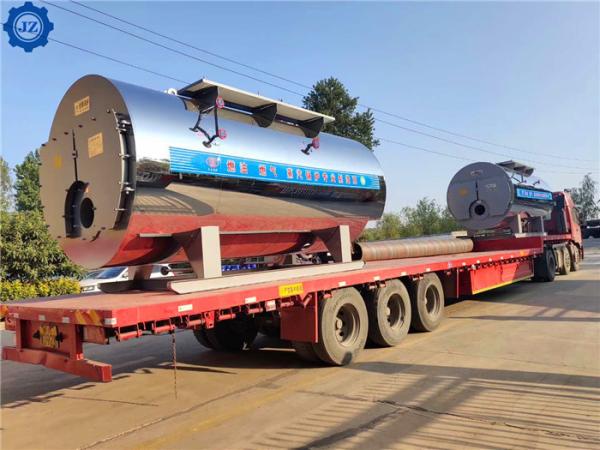 diesel industrial e gás usados da caldeira de vapor de 300hp 3000kg ateados fogo para a indústria do moinho de arroz