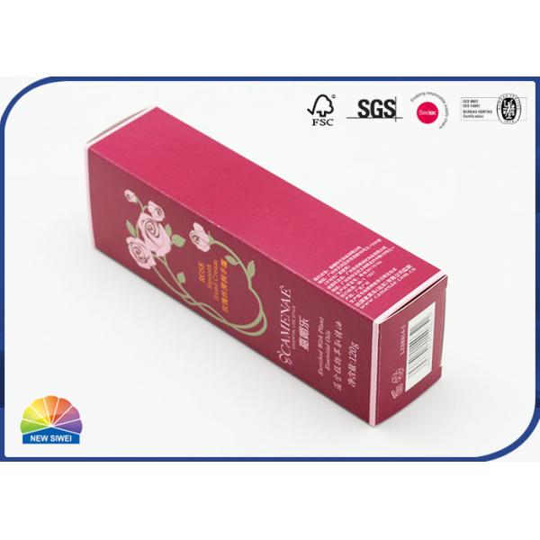 350Gsm Folding Cardboard Essential Oil Gift Box With Pattern Embossing