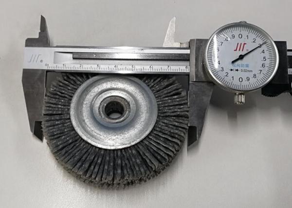 Circular Abrasive Nylon Wheel Brush / Abrasive Filament Brushes 1.4 Mm Wire Dia