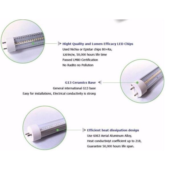 14 Watt SMD LED Tube Light 3ft / T8 Fluorescent Light ROHS / IEC / SAA