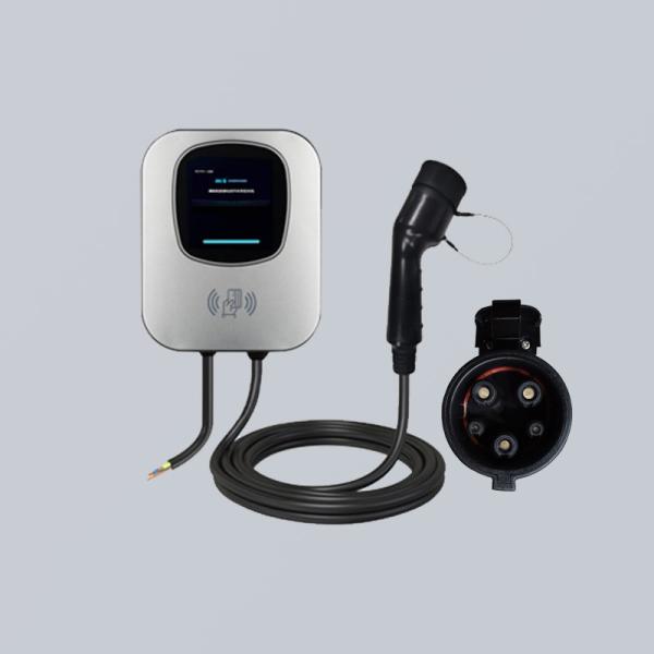 UL94 V0 Wall Box Charger IP67 Outdoor Wall Mounted EV Charger OCPP1.6J