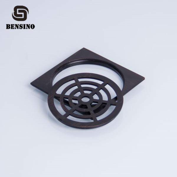 11cm*11cm Zinc Bathroom Floor Drain Strainer Chrome Plated