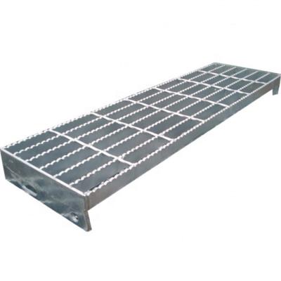 0.3mm Electro Galvanized Steel Stair Treads Grating Width 80mm