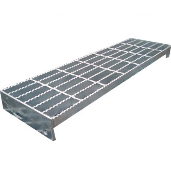 0.3mm Electro Galvanized Steel Stair Treads Grating Width 80mm