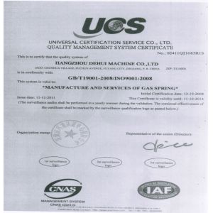 Hangzhou Norvee Machinery Co.,Ltd. Certifications